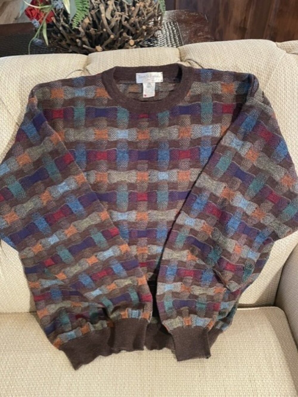 Fantastic Tricot St Raphael Wool Sweater